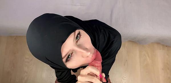 trendsMuslim slut getting cum all over her face